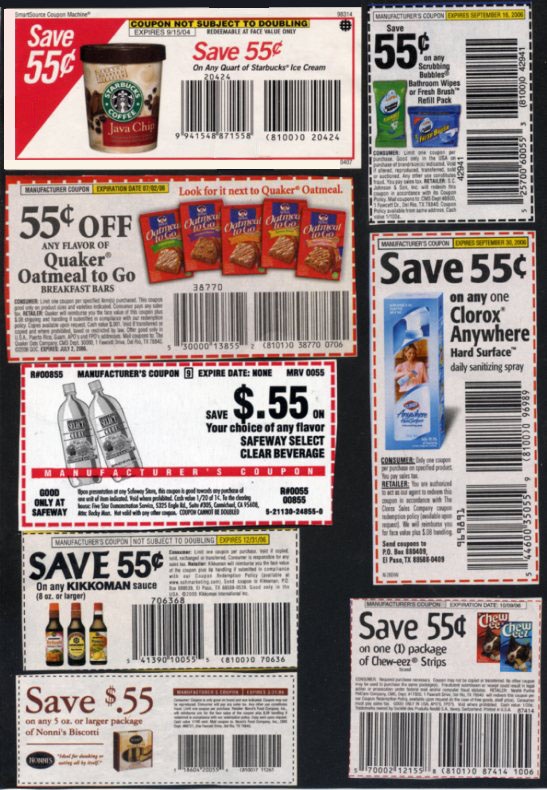 grocery coupons to print. 55¢ Grocery Coupons: Why so