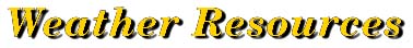 Weather Resources