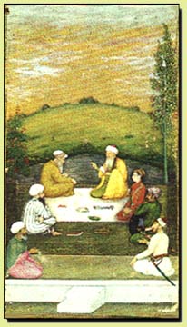 Prince talking to sages